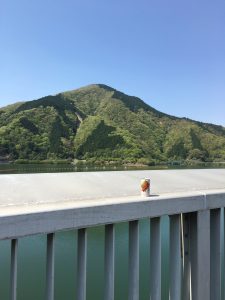 丹沢湖でコーヒー
